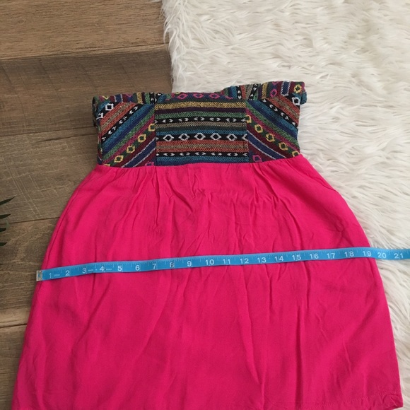 Starring at stars tribal aztec pink fuchsia mini - Picture 4 of 8